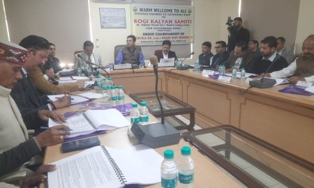 स्वास्थ्य संस्थानों में आधुनिक उपकरण करवाए जाएंगे उपलब्ध: शांडिल