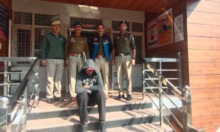 6.29 ग्राम हेरोइन के साथ एक व्यक्ति गिरफ्तार