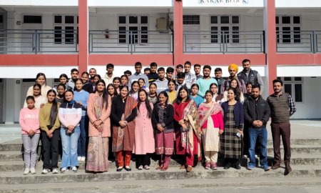 एमसीएम डीएवी कॉलेज कांगड़ा में संविधान दिवस पर एक विशिष्ट व्याख्यान का किया आयोजन