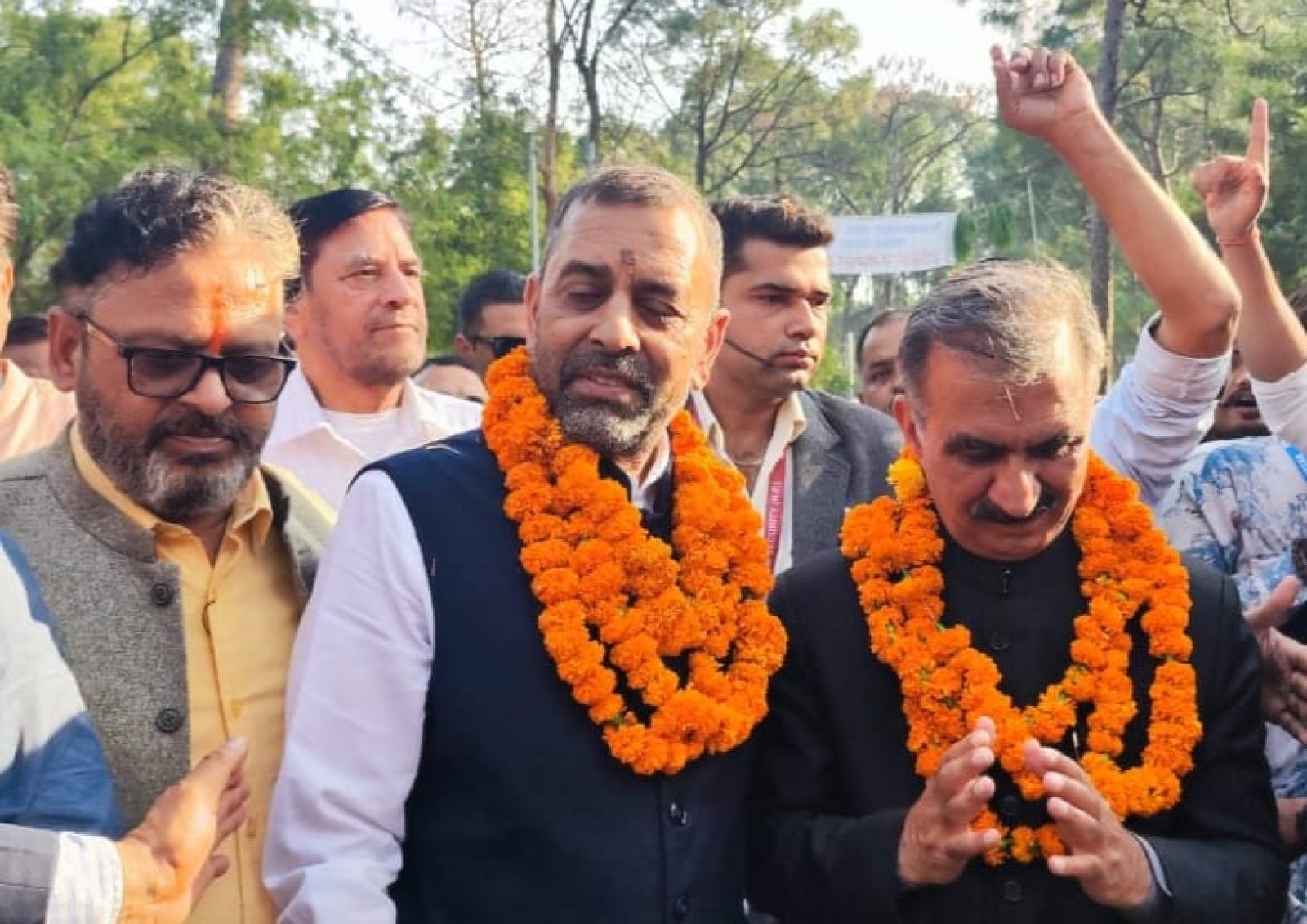 जिला महासचिव पवन कालिया सहित अन्य पदाधिकारियों ने मुख्यमंत्री के सामने रखी अपनी मांगें