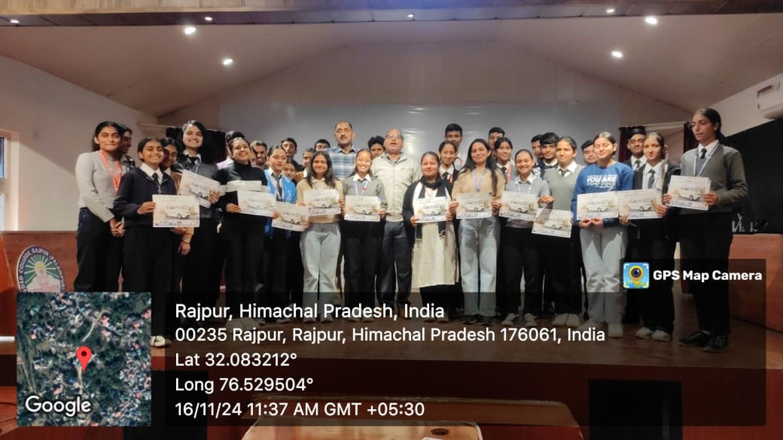 जीजीडीएसडी कॉलेज के छात्रों ने जाने यातायात नियम