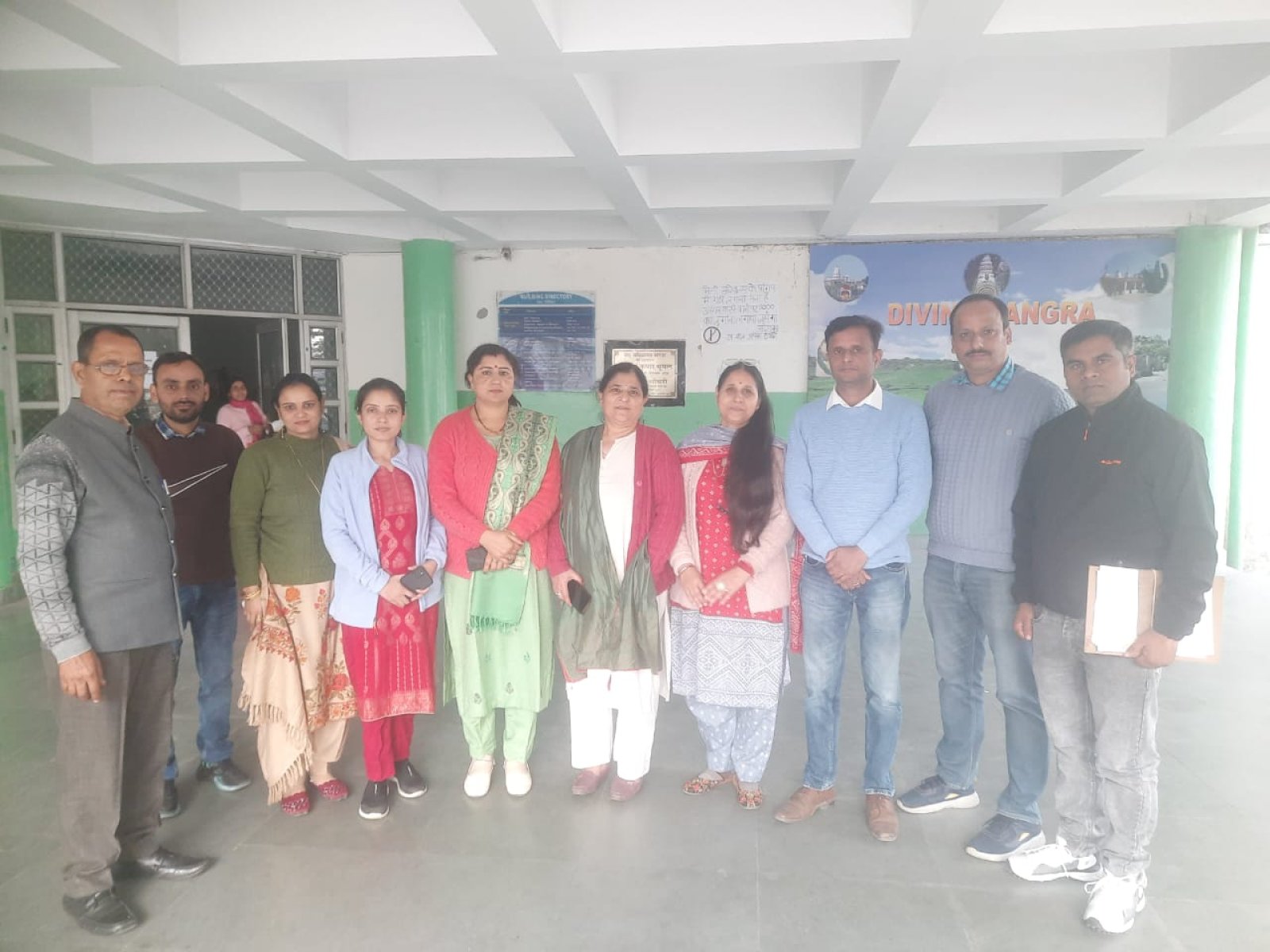 उपायुक्त कार्यालय कर्मचारी संघ उपमंडल कांगड़ा इकाई का हुआ गठन
