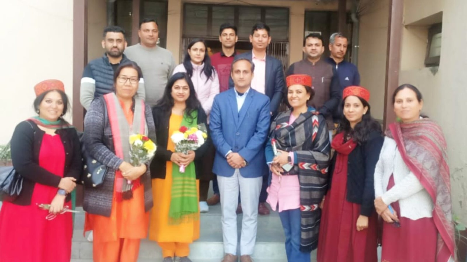 शिमला की कमेटी ने राजकीय संस्कृत कॉलेज सुंदरनगर का किया निरीक्षण