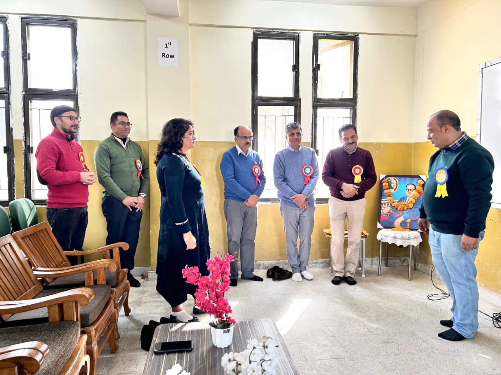 तकीपुर कॉलेज में संविधान दिवस के उपलक्ष्य में गतिविधियों का किया आयोजन
