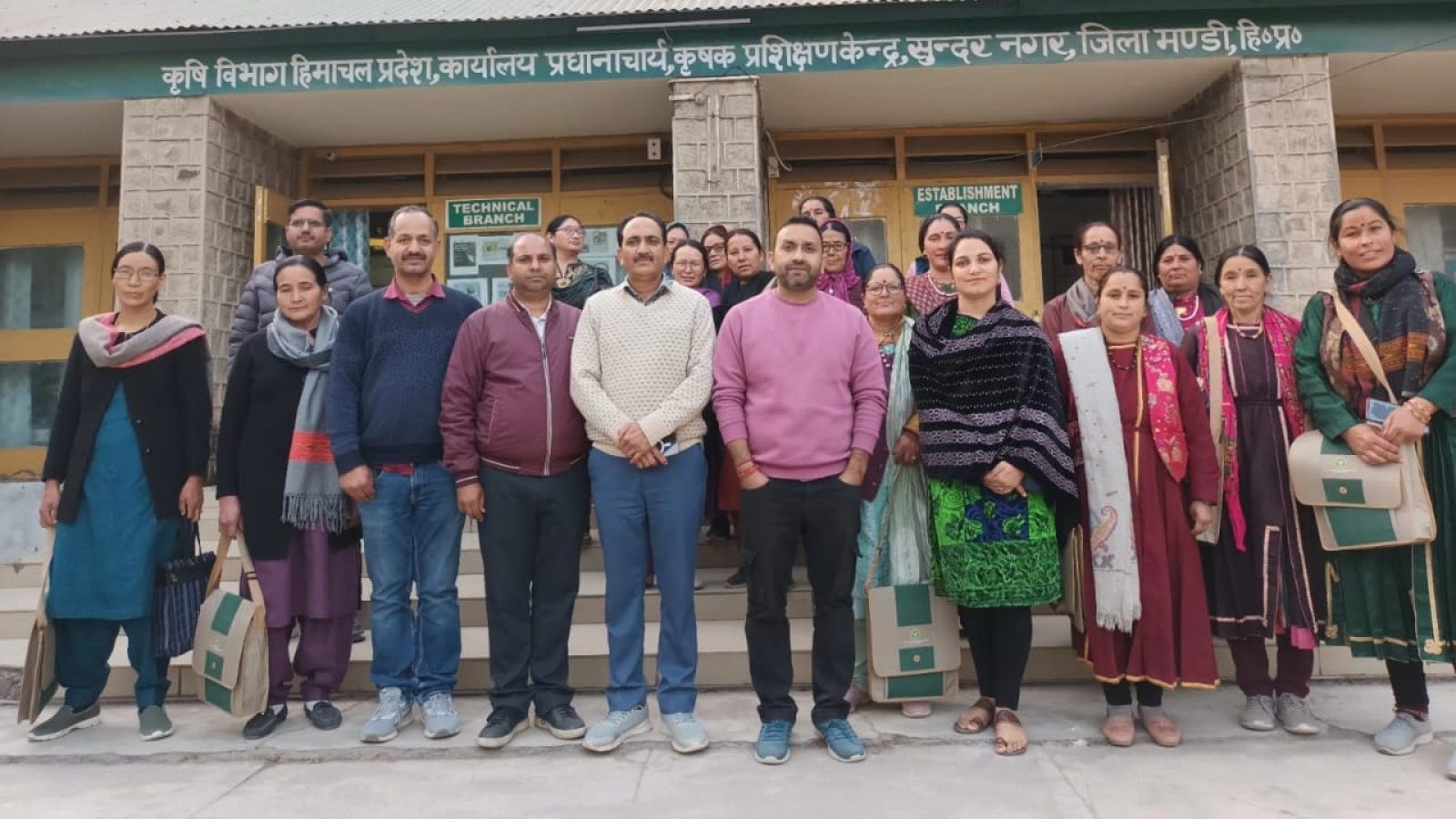 लाहौल स्पीति के किसानों ने सीखे मोटे अनाज की खेती के गुर