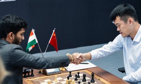 वर्ल्ड चेस चैंपियनशिप: गुकेश और लिरेन ने लगातार चौथा ड्रॉ खेला