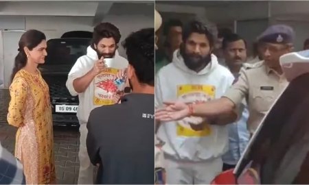 संध्या थिएटर में भगदड़ के मामले में अल्लू अर्जुन गिरफ्तार