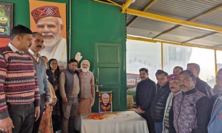 पूर्व प्रधानमंत्री अटल बिहारी वाजपेई की जन्म जयंती पर दी श्रद्धांजलि