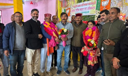 भाजपा का संगठनात्मक विस्तार: संजय राणा बने खुंडियां और सरोज कुमारी ज्वालामुखी मंडल अध्यक्ष