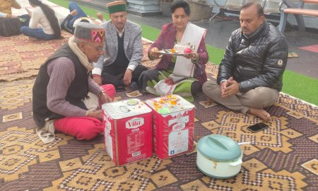 मां वज्रेश्वरी मंदिर में घृतमंडल पर्व की शुरुआत