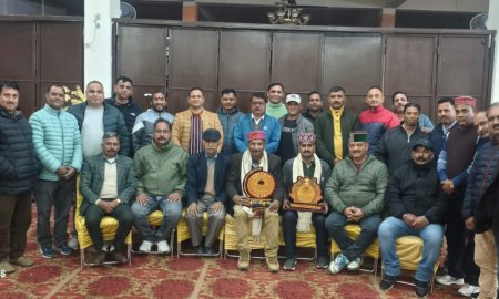 कांगड़ा व शाहपुर ब्लॉक द्वारा मटौर स्कूल में विदाई कार्यक्रम का किया आयोजन