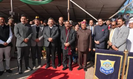 55 वां राज्य स्तरीय पूर्ण राजत्व दिवस कांगड़ा के बैजनाथ में हुआ आयोजित