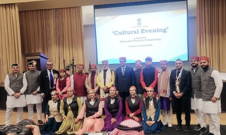 बहरीन में हिमाचली कलाकारों ने प्रस्तुत की पहाड़ी संस्कृति की झलक