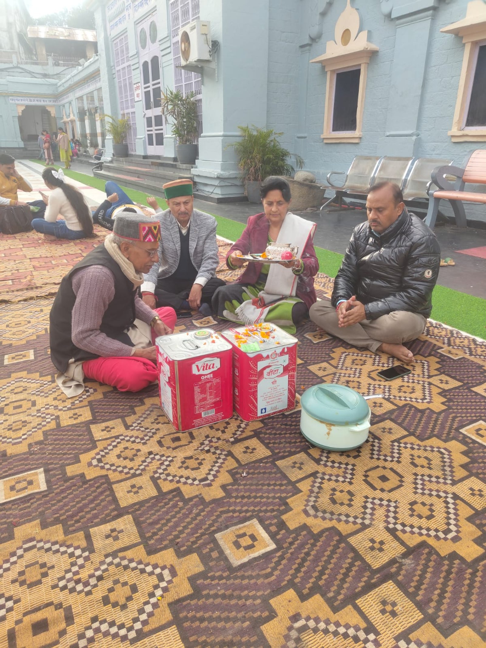 मां वज्रेश्वरी मंदिर में घृतमंडल पर्व की शुरुआत