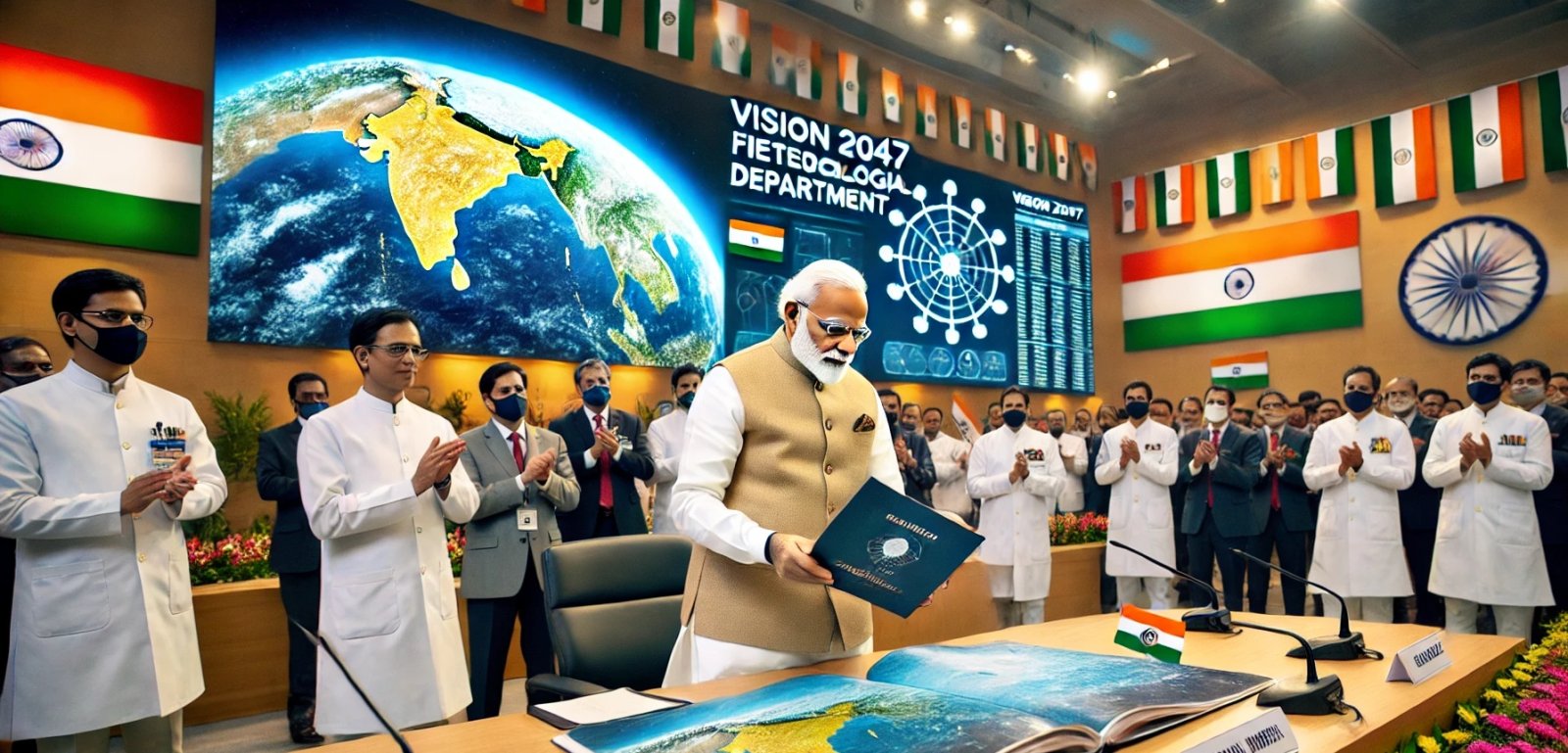 प्रधानमंत्री ने जारी किया मौसम विभाग का विजन 2047 दस्तावेज