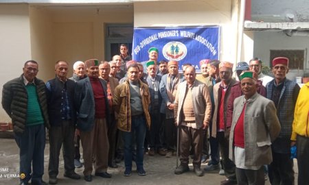 ब्लॉक पेंशनर्स वेलफेयर एसोसिएशन कुमारसैन के चुनाव में हरदयाल ठाकुर को सौंपी प्रधान पद की कमान