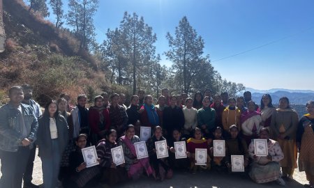 सुंदरनगर: घणाहट्टी में 160 महिलाओं को दिया जा रहा सिलाई प्रशिक्षण