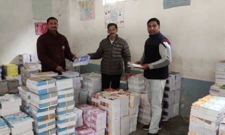 नादौन में मुफ्त पाठ्यक्रम पुस्तकें पहुंची, शनिवार को प्रत्येक स्कूलों में वितरण शुरू किया जाएगा