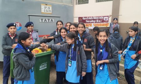 केंद्रीय विद्यालय नादौन में विश्व चिंतन दिवस मनाया, स्काउट गाइड के मूल्यों पर दिया गया जोर