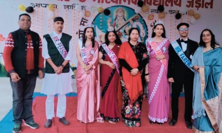 राजकीय वरिष्ठ माध्यमिक विद्यालय जडोल में मनाया विदाई समारोह