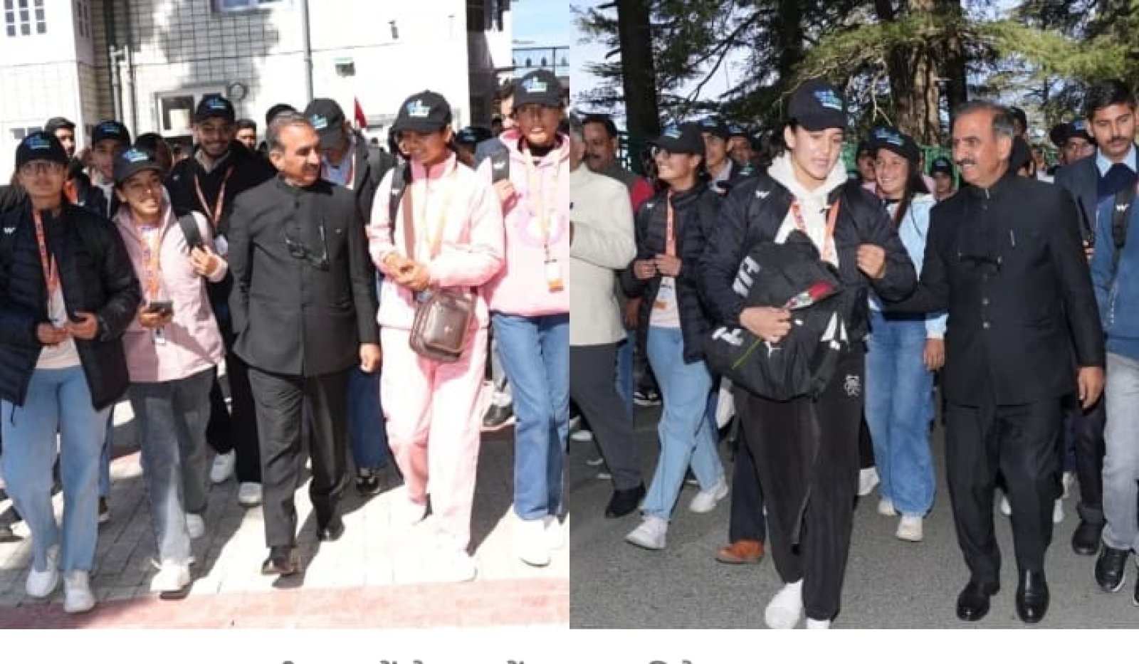 हिमाचल के सरकारी स्कूलों के बच्चे विदेश भ्रमण पर रवाना, शिक्षा मंत्री अभिभावक के तौर पर गए साथ