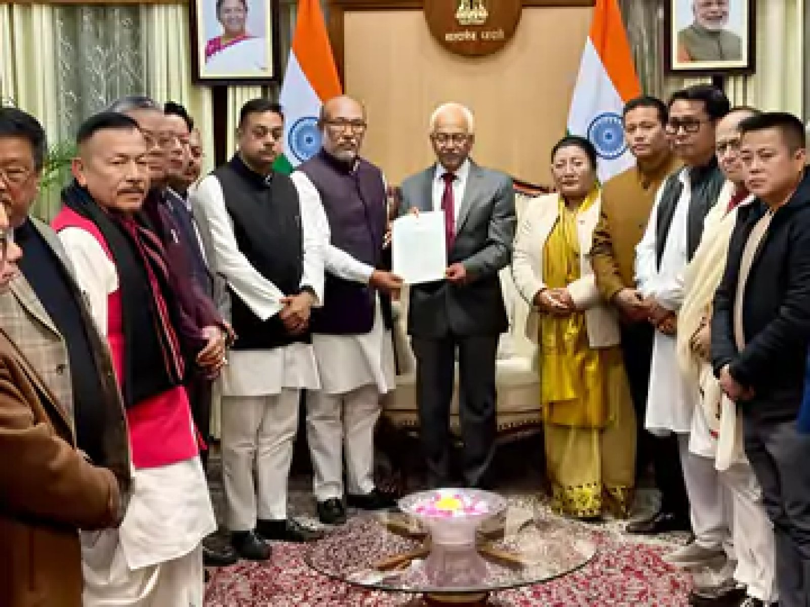 मणिपुर के सीएम एन बीरेन सिंह ने दिया इस्तीफा