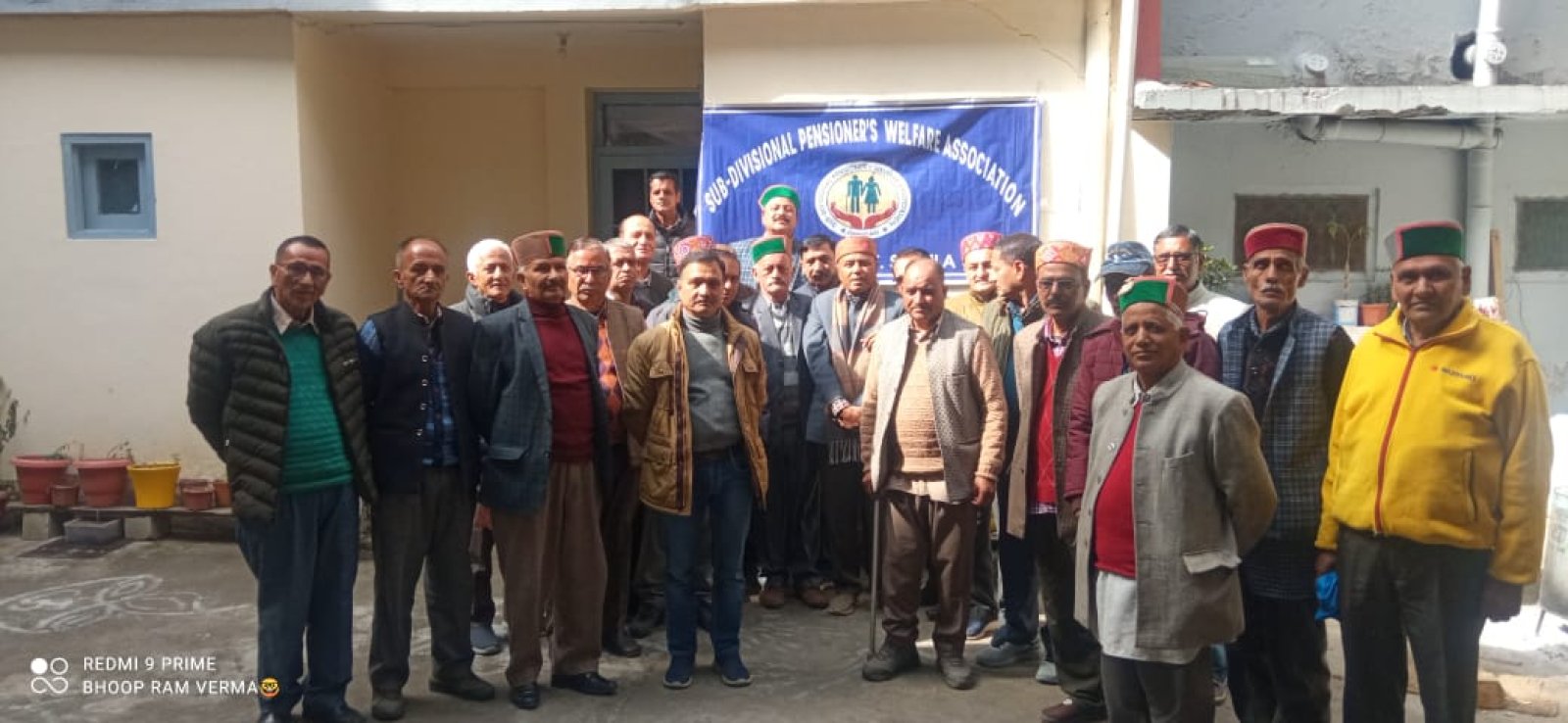ब्लॉक पेंशनर्स वेलफेयर एसोसिएशन कुमारसैन के चुनाव में हरदयाल ठाकुर को सौंपी प्रधान पद की कमान