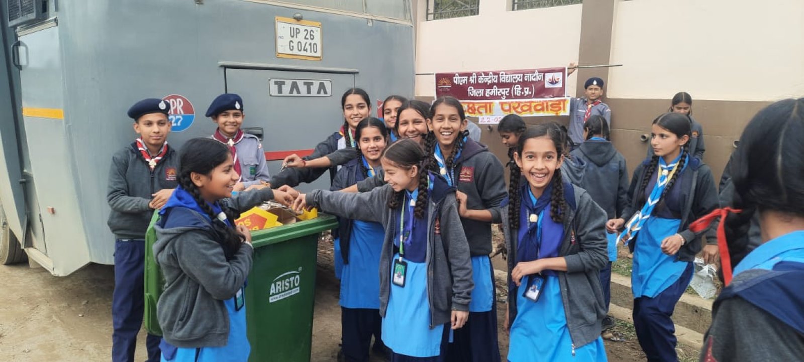 केंद्रीय विद्यालय नादौन में विश्व चिंतन दिवस मनाया, स्काउट गाइड के मूल्यों पर दिया गया जोर