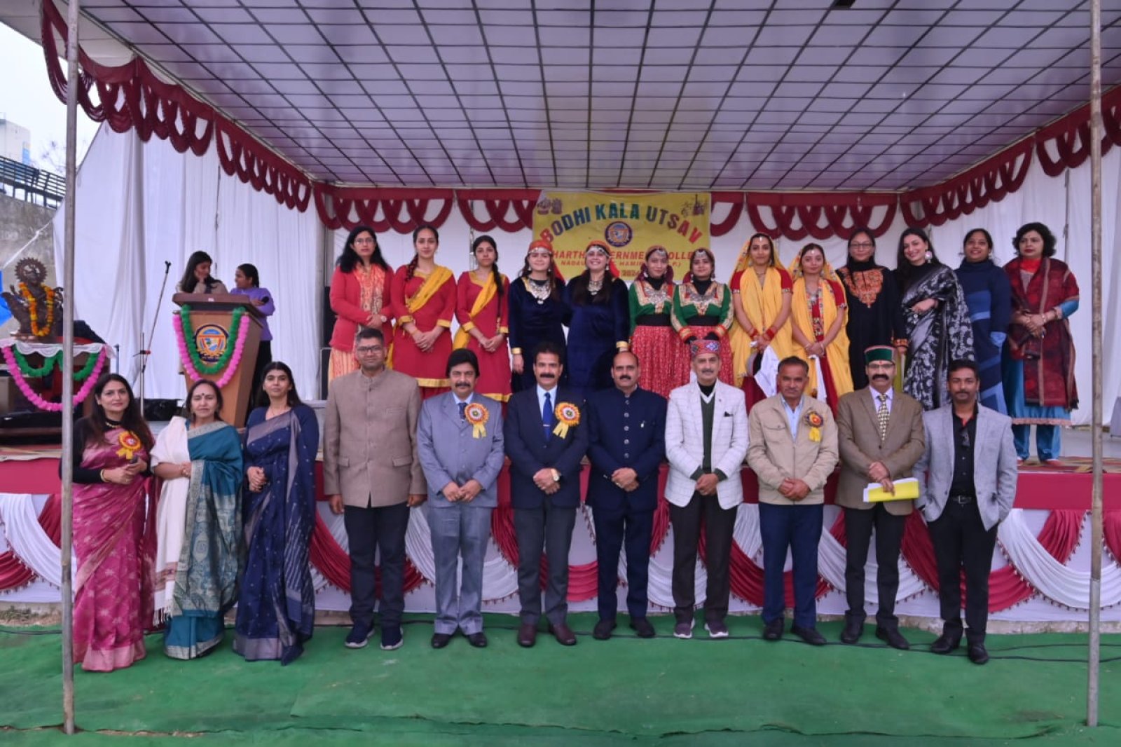 सिद्धार्थ राजकीय उत्कृष्ट कॉलेज नादौन में दो दिवसीय CSCA कार्यक्रम 'बोधि कला' का सफल आयोजन