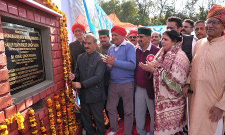 मुख्यमंत्री ने शाहपुर में 30.9 करोड़ रुपए की विकास परियोजनाओं की रखी आधारशिला