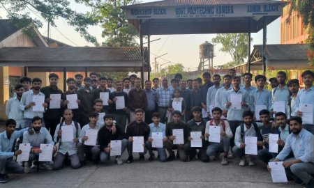 राजकीय बहुतकनीकी कांगड़ा के 67 प्रशिक्षुओं का कृष्णा मारुति लिमिटेड में चयन,रोजगार के अवसरों में वृद्धि