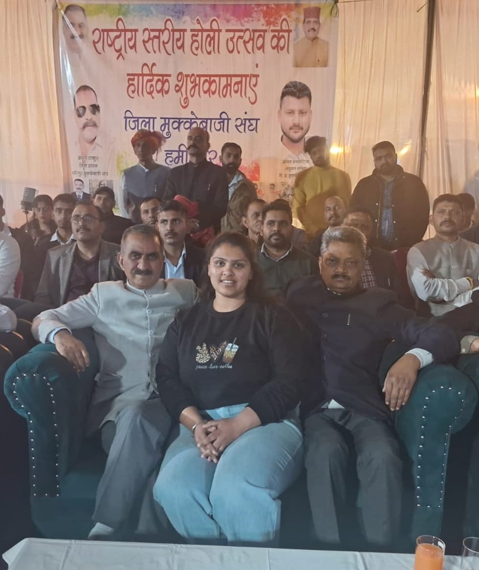 सुजानपुर होली मेले में मुख्यमंत्री ने की शिरकत