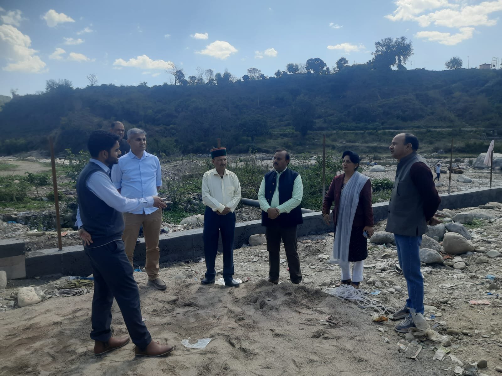 बज्रेश्वरी घाट बनेगा कांगड़ा मंदिर का मुख्य आकर्षण, श्रद्धालुओं के लिए भव्य सुविधाओं का होगा निर्माण: एसडीएम