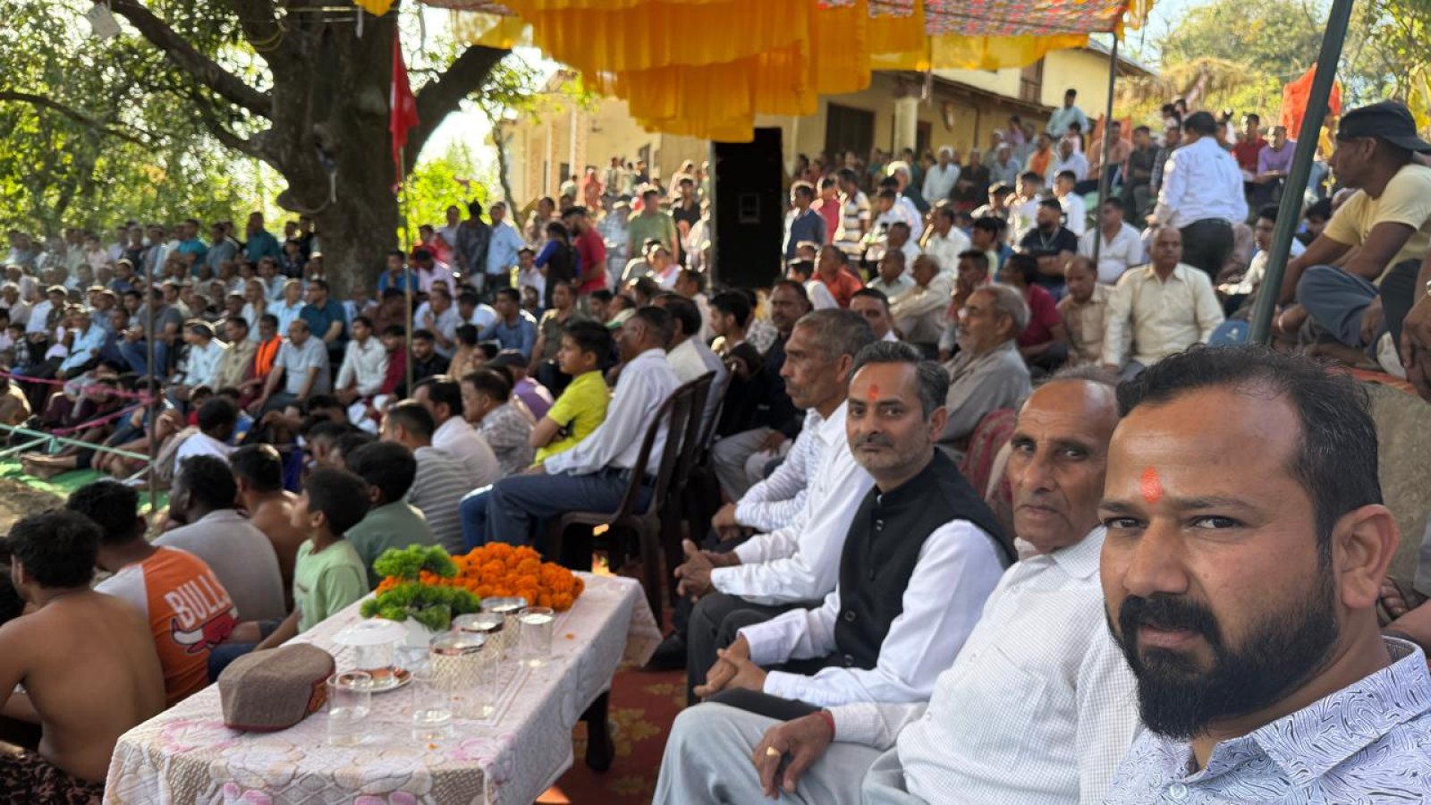 जलाड़ी मेले में मुख्य अतिथि बने एचआरटीसी उपाध्यक्ष अजय वर्मा, पहलवानों को किया सम्मानित