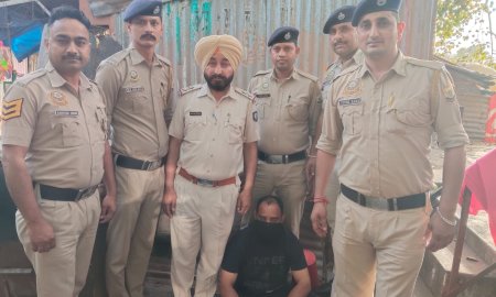 ज्वालामुखी पुलिस ने 6.30 ग्राम चिटटे के साथ धरा 32 वर्षीय युवक
