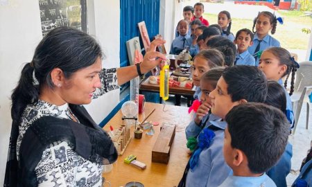 राजकीय वरिष्ठ माध्यमिक विद्यालय खोली में इलेक्टोरल लिटरेसी क्लब (ईएलसी) गतिविधियां 