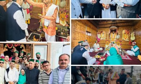 हाटू माता मंदिर परिसर के सौंदर्य करण के लिए हिमाचल सरकार वचनबद्ध: विक्रमादित्य सिंह