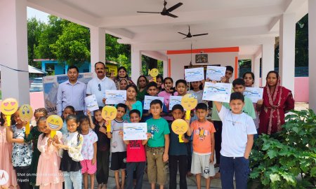 विरामल फाउंडेशन द्वारा कांगड़ा और हमीरपुर में तीन दिवसीय समर कैंप का सफल आयोजन