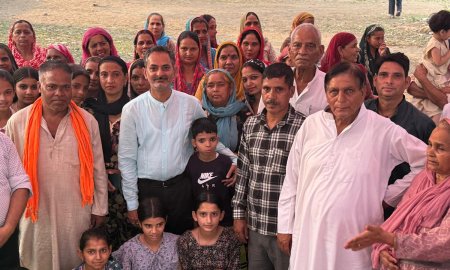 नंदरुल पंचायत में अजय वर्मा ने सुनी जन समस्याएं, कई का मौके पर निपटारा