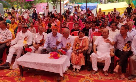 भडौली भगौर में ऐतिहासिक पंजपीरी मेले का भव्य समापन