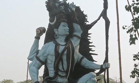 नादौन की फस्टे पंचायत में बनी देश की दूसरी गंगाधरेश्वर महादेव मूर्ति