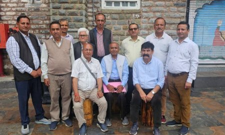 वित्तीय लाभ न मिलने के कारण जिला पेंशनर्स वेलफेयर एसोसिएशन ने किया आपात बैठक का आयोजन: भूप राम वर्मा महासचिव