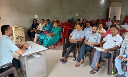 मनरेगा में नादौन ब्लॉक जिला में पहले स्थान पर