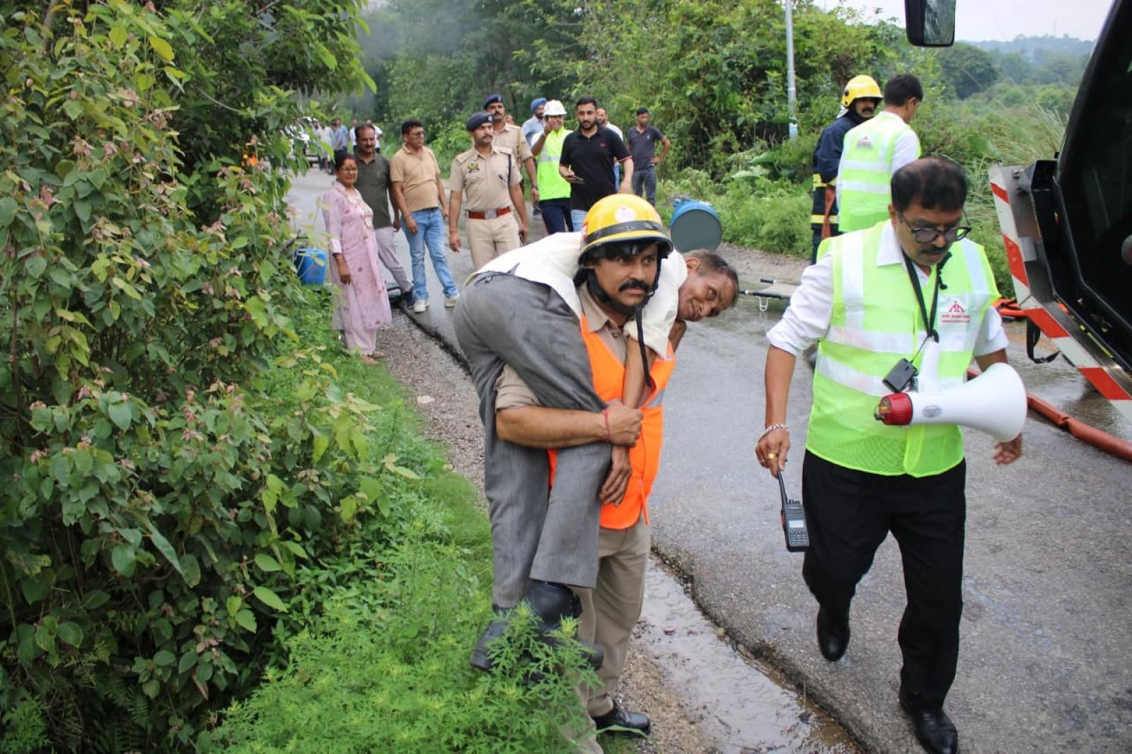 गगल हवाई अड्डे के समीप प्लेन दुर्घटना पर किया गया मॉक ड्रिल : एसडीएम कांगड़ा