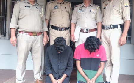 दो अलग-अलग चोरी के मामलों में तीन गिरफ्तार