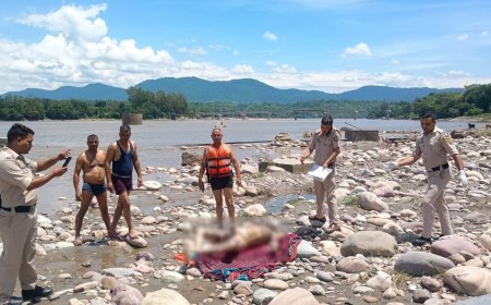 बरसात के बाद ब्यास में बहकर आया शव, पुलिस जांच में जुटी