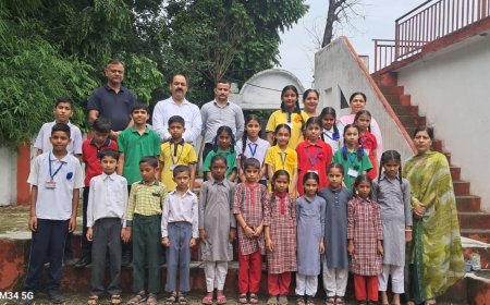 क्लस्टर संसाधन साझेदारी कार्यक्रम से विद्यार्थियों में बढ़ा नवाचार और आत्मविश्वास