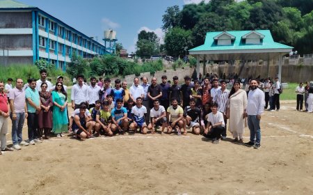 सिद्धार्थ कॉलेज नादौन में हुआ स्पोर्ट्स टैलेंट हंट, खिलाड़ियों का हुआ चयन