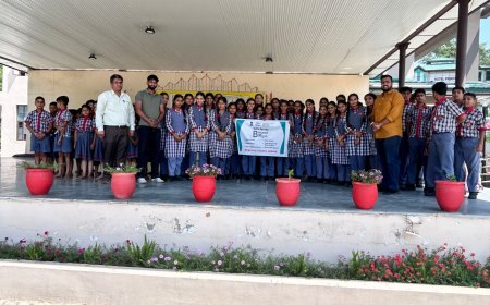 "सफाई अपनाओ, बीमारी भगाओ": KV नादौन में बच्चों को सिखाई स्वच्छता की ताकत!