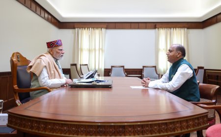 PM मोदी से मिले हिमाचल नेता, आपदा राहत के लिए मांगी 'एरिया स्पेसिफिक' मदद और कानून में रियायत की मांग!